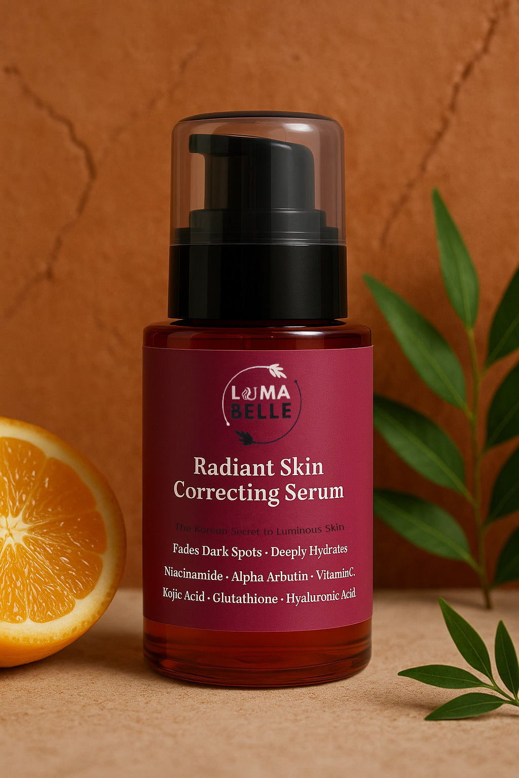 Luma Belle Skin Correcting Serum – Brighten, Hydrate &amp; Even Skin Tone