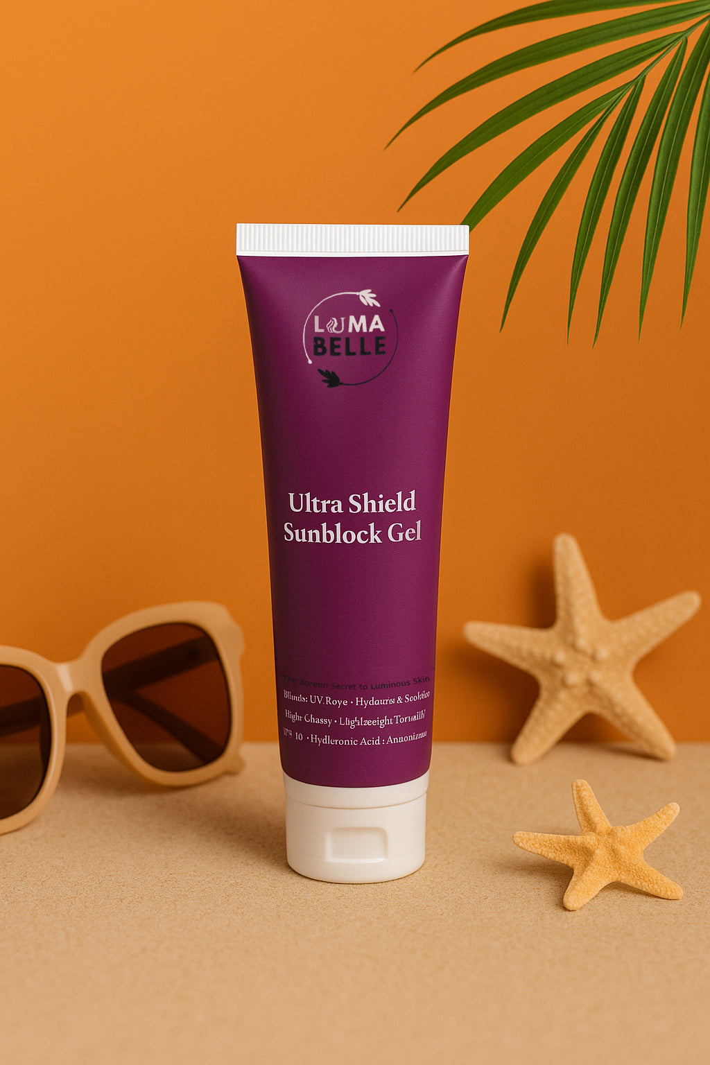 Luma Belle Sunscreen Gel with Vitamin C – SPF Protection + Brightening