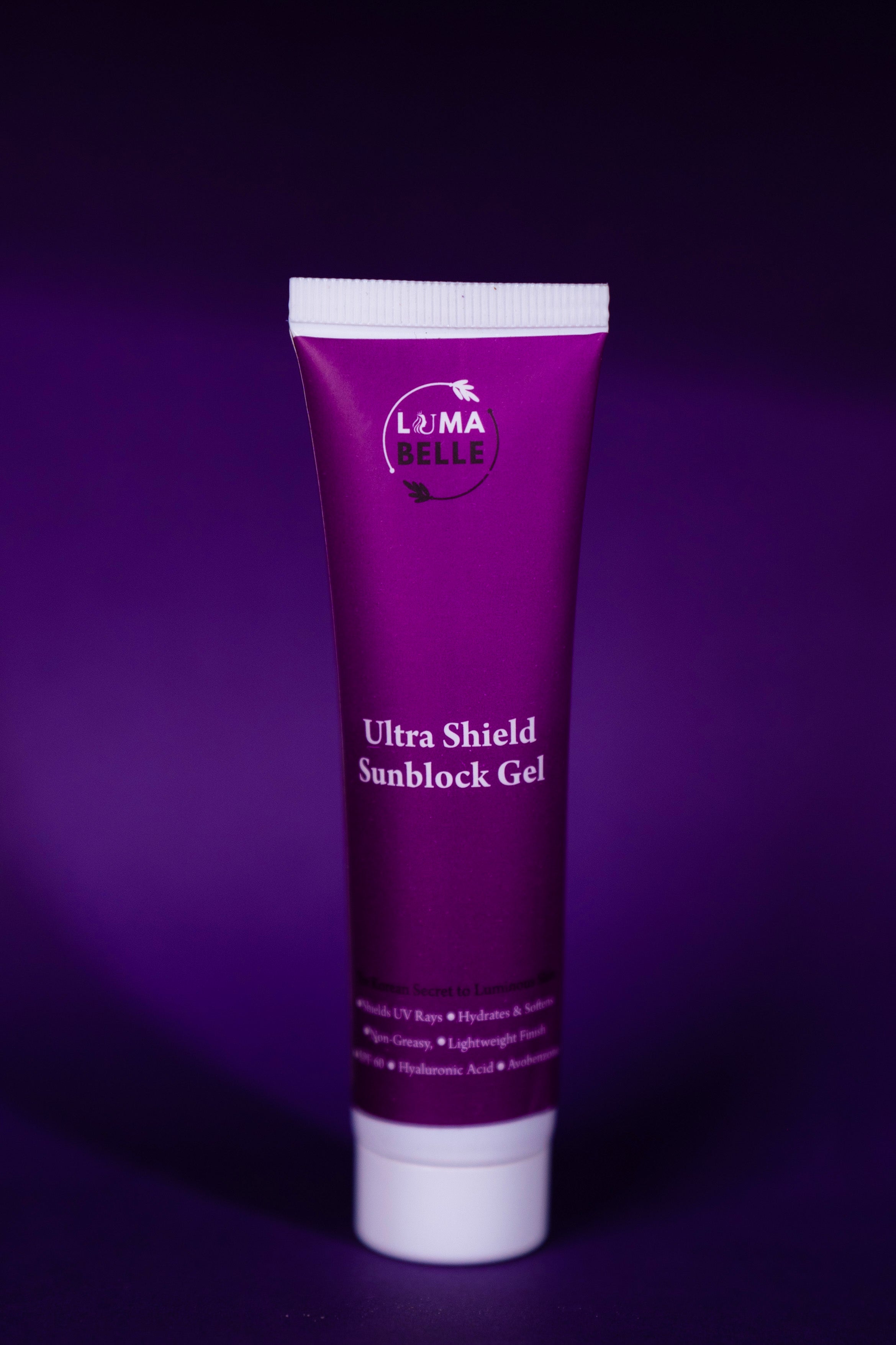 Luma Belle Sunscreen Gel with Vitamin C – SPF Protection + Brightening